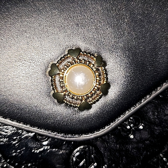 Mini Black Shoulder Bag - Picture 5 of 5